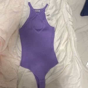 Fashion Nova Purple Bodysuit